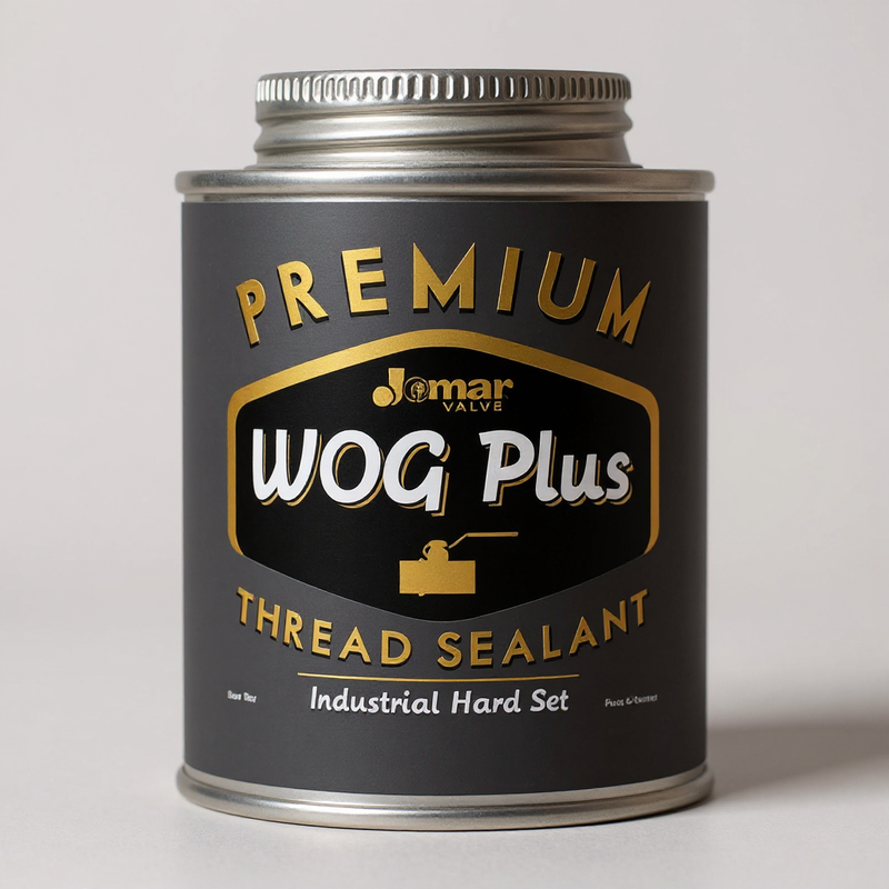 Jomar Valve - WOG Plus (Water, Oil, Gas) Fast-Drying, Hard-Set, Thread and Gasket Sealant (4, Ounces)