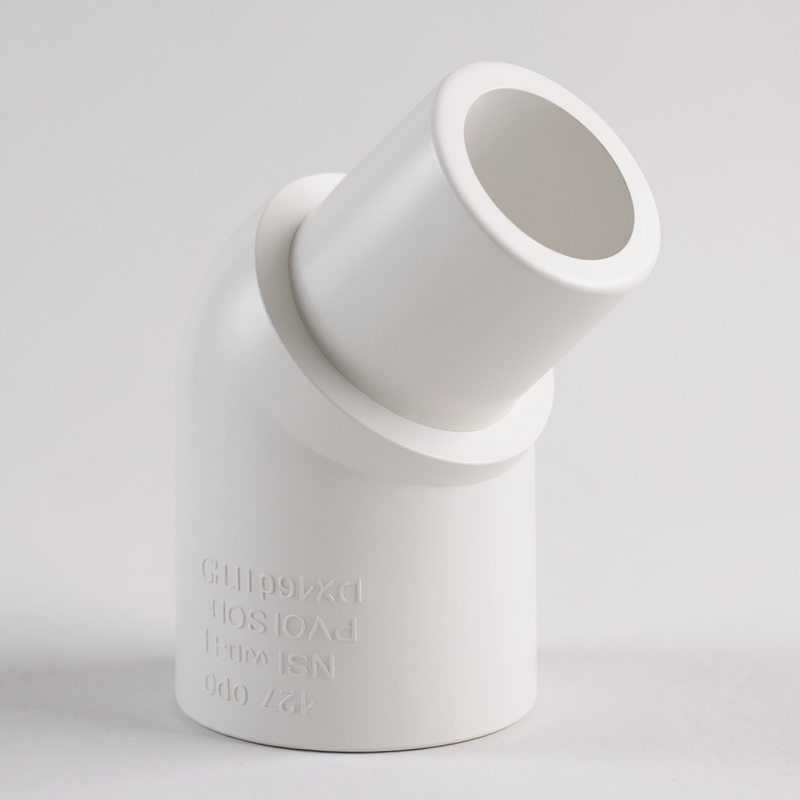 Sch40 45°STREET ELBOW(SPIG x SOC)