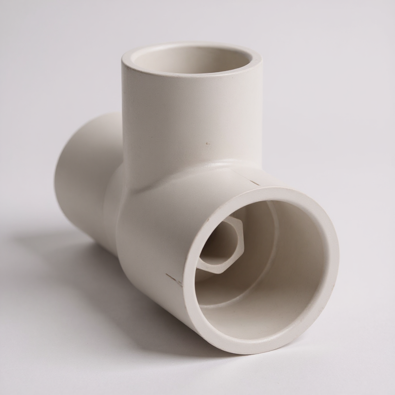 Sch40 VENTURIED TEE (SOC x SOC(SPIG) x SOC(SPIG))