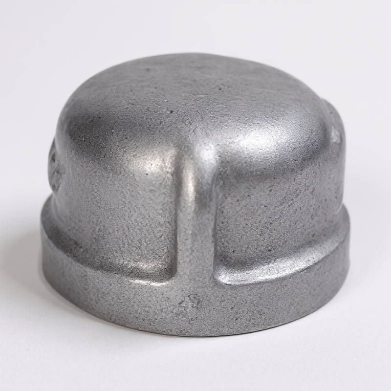 Galvanized Cap 3 in.
