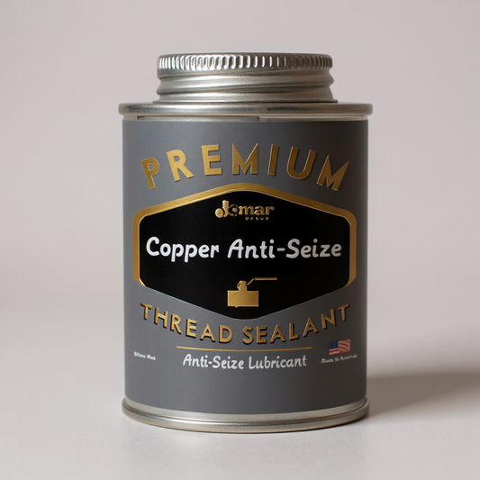 Jomar Valve - The Green Stuff Jomar Valve - Copper Anti-Seize High Temperature Anti-Seize Lubricant and Thread Sealant (16, Ounces)