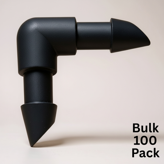 1/4-in Elbow Vinyl Elbows-(Qty 100)