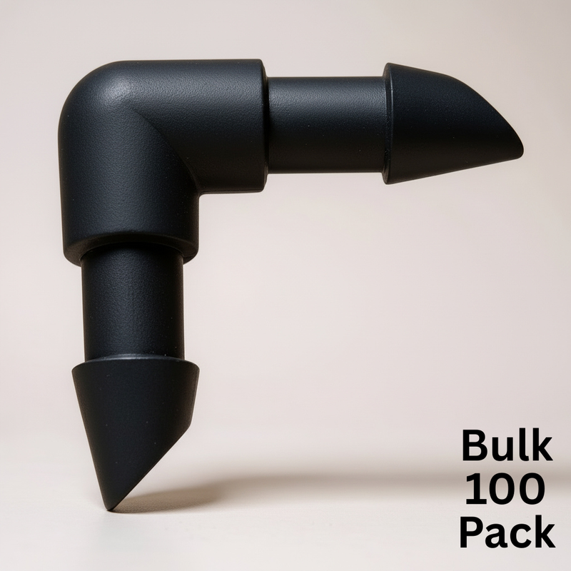 1/4-in Elbow Vinyl Elbows-(Qty 100)