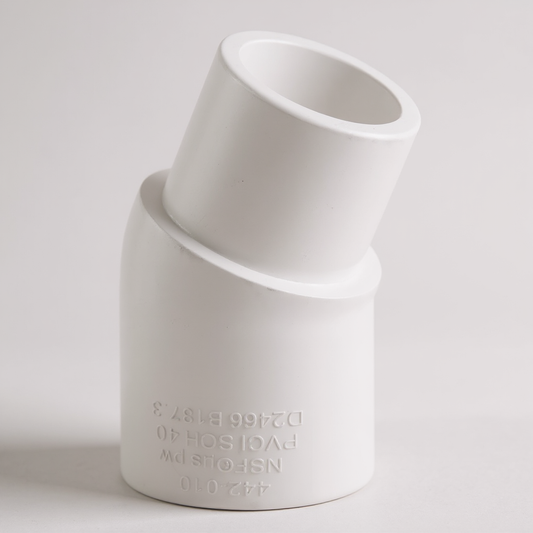 Sch40 22-1/2° STREET ELBOW(SPIG x SOC)