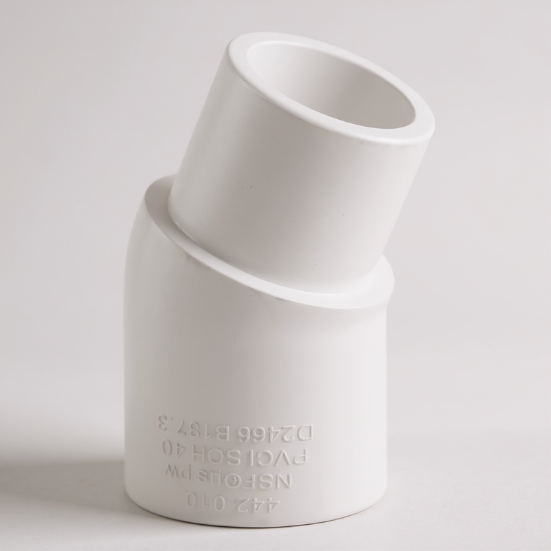 Sch40 22-1/2° STREET ELBOW(SPIG x SOC)