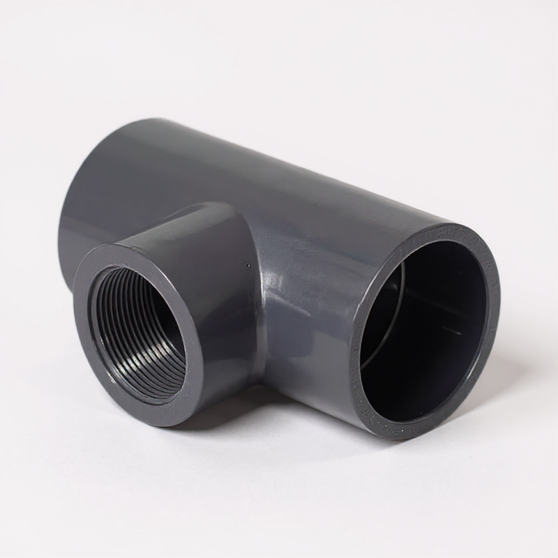 Sch80 REDUCING TEE (SOC x SOC x FIPT)