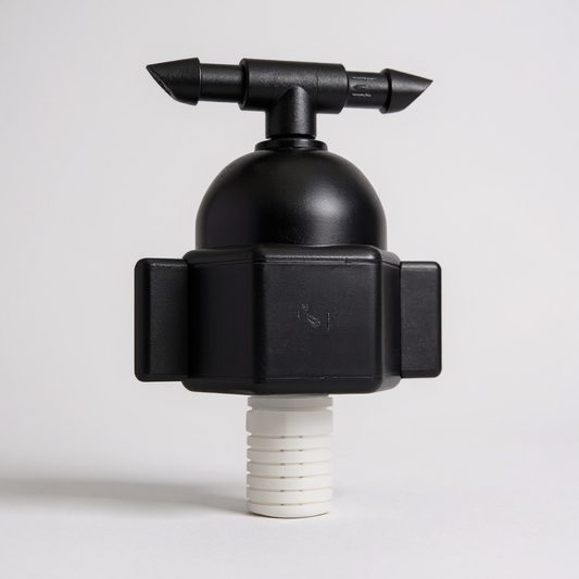 Shrub Adapter Two Barbed Outlets And Screen MAXIJET