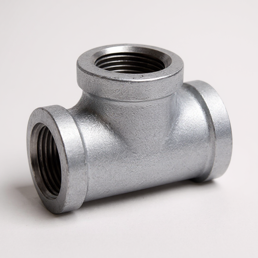 Galvanized Tee 1 in. x 1 in. x 3/4 in.