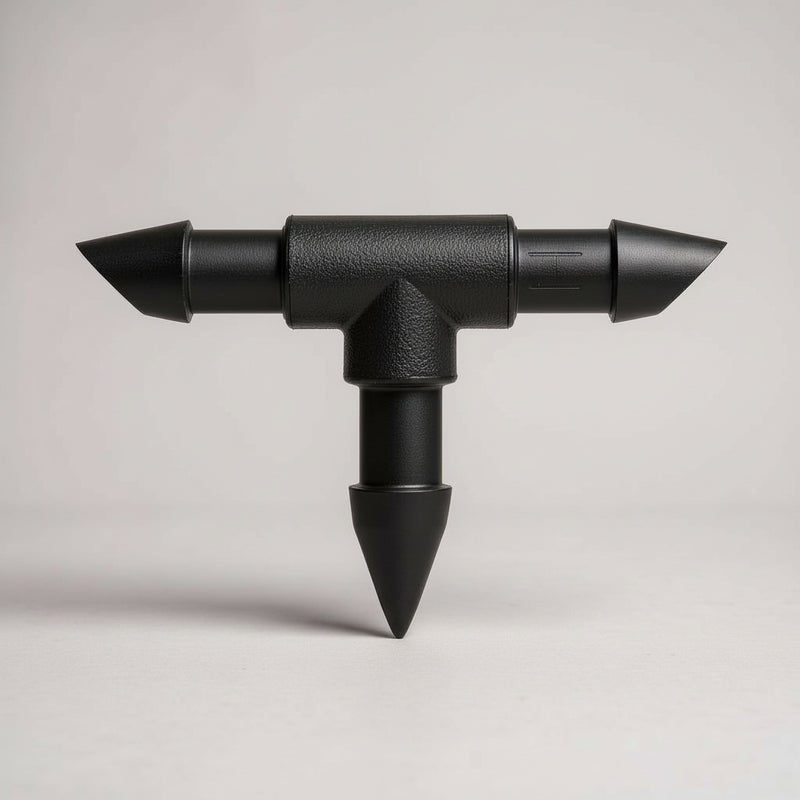 1/4-in Vinyl Barbed Tee-(QTY 10)